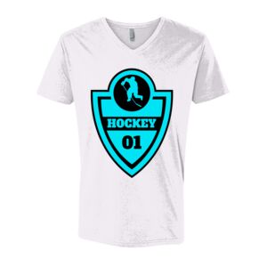 Next Level Cotton V Neck Tee Thumbnail