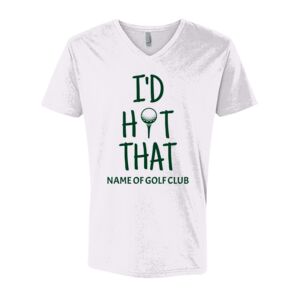 Next Level Cotton V Neck Tee Thumbnail