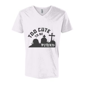 Next Level Cotton V Neck Tee Thumbnail