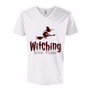 Next Level Cotton V Neck Tee Thumbnail