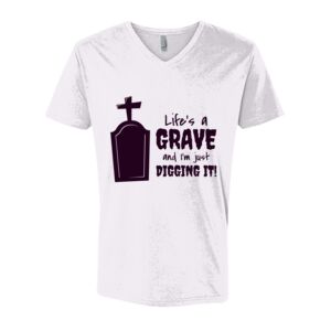 Next Level Cotton V Neck Tee Thumbnail