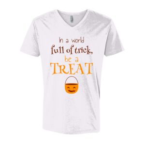 Next Level Cotton V Neck Tee Thumbnail