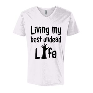 Next Level Cotton V Neck Tee Thumbnail