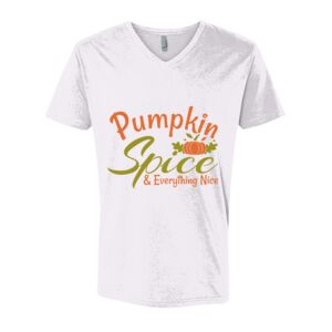 Next Level Cotton V Neck Tee Thumbnail