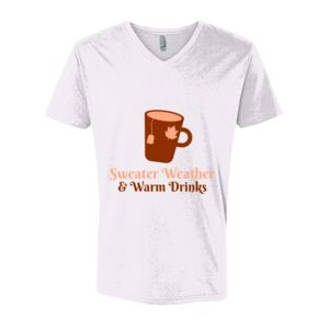 Next Level Cotton V Neck Tee Thumbnail