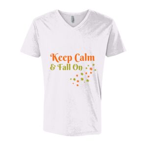 Next Level Cotton V Neck Tee Thumbnail