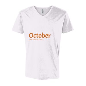 Next Level Cotton V Neck Tee Thumbnail