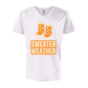 Next Level Cotton V Neck Tee Thumbnail