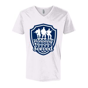 Next Level Cotton V Neck Tee Thumbnail