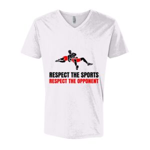 Next Level Cotton V Neck Tee Thumbnail