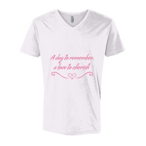 Next Level Cotton V Neck Tee Thumbnail