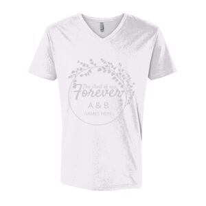 Next Level Cotton V Neck Tee Thumbnail