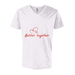 Next Level Cotton V Neck Tee Thumbnail