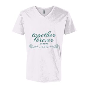 Next Level Cotton V Neck Tee Thumbnail