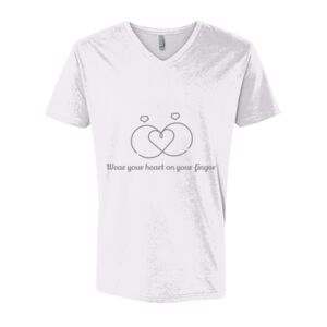 Next Level Cotton V Neck Tee Thumbnail