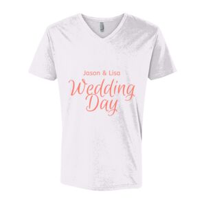 Next Level Cotton V Neck Tee Thumbnail