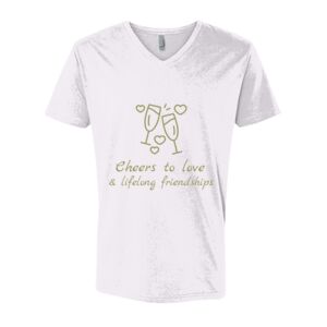 Next Level Cotton V Neck Tee Thumbnail