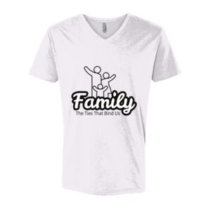 Next Level Cotton V Neck Tee Thumbnail