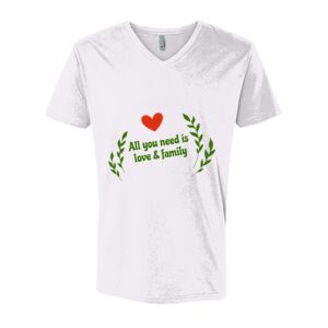 Next Level Cotton V Neck Tee Thumbnail