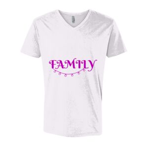 Next Level Cotton V Neck Tee Thumbnail