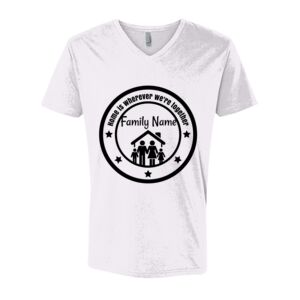 Next Level Cotton V Neck Tee Thumbnail