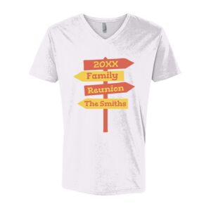 Next Level Cotton V Neck Tee Thumbnail