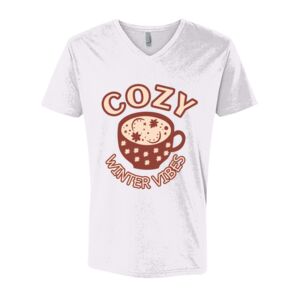 Next Level Cotton V Neck Tee Thumbnail