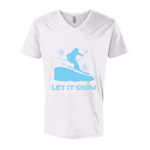 Next Level Cotton V Neck Tee Thumbnail