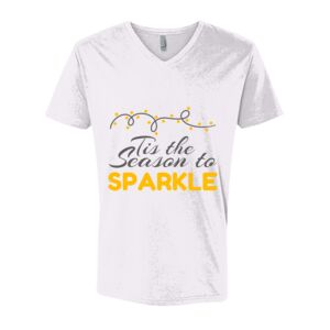 Next Level Cotton V Neck Tee Thumbnail