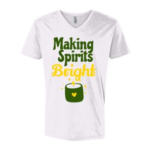 Next Level Cotton V Neck Tee Thumbnail