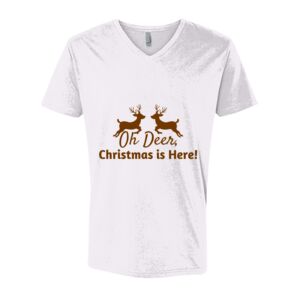 Next Level Cotton V Neck Tee Thumbnail