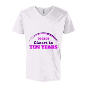 Next Level Cotton V Neck Tee Thumbnail