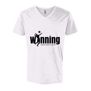 Next Level Cotton V Neck Tee Thumbnail