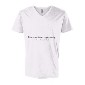 Next Level Cotton V Neck Tee Thumbnail