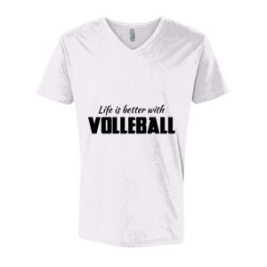 Next Level Cotton V Neck Tee Thumbnail