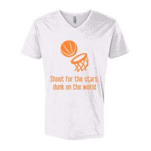 Next Level Cotton V Neck Tee Thumbnail