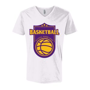 Next Level Cotton V Neck Tee Thumbnail