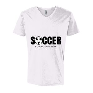 Next Level Cotton V Neck Tee Thumbnail