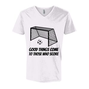 Next Level Cotton V Neck Tee Thumbnail