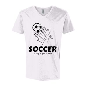 Next Level Cotton V Neck Tee Thumbnail