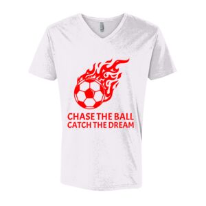 Next Level Cotton V Neck Tee Thumbnail