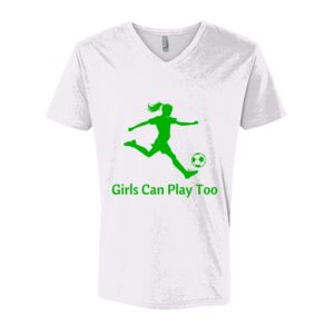 Next Level Cotton V Neck Tee Thumbnail