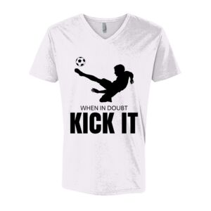 Next Level Cotton V Neck Tee Thumbnail