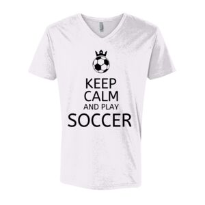 Next Level Cotton V Neck Tee Thumbnail