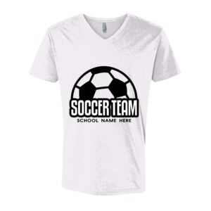 Next Level Cotton V Neck Tee Thumbnail