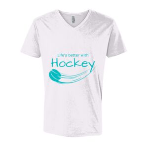 Next Level Cotton V Neck Tee Thumbnail