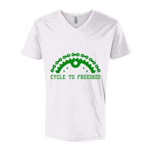 Next Level Cotton V Neck Tee Thumbnail