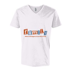 Next Level Cotton V Neck Tee Thumbnail