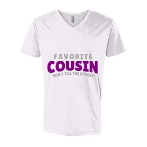 Next Level Cotton V Neck Tee Thumbnail