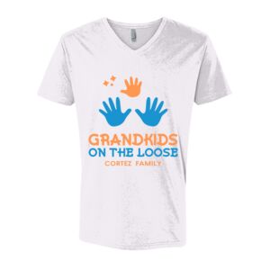 Next Level Cotton V Neck Tee Thumbnail